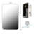 Recessed Bathroom Mirror Cabinet With Adjustable Shelf - 16X24 Inch, White Metal Frame, Modern Framed Adjustable, Contemporary Style-1627987