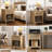 Rattan Nightstand,25''Farmhouse Bedside Table,File cabinet