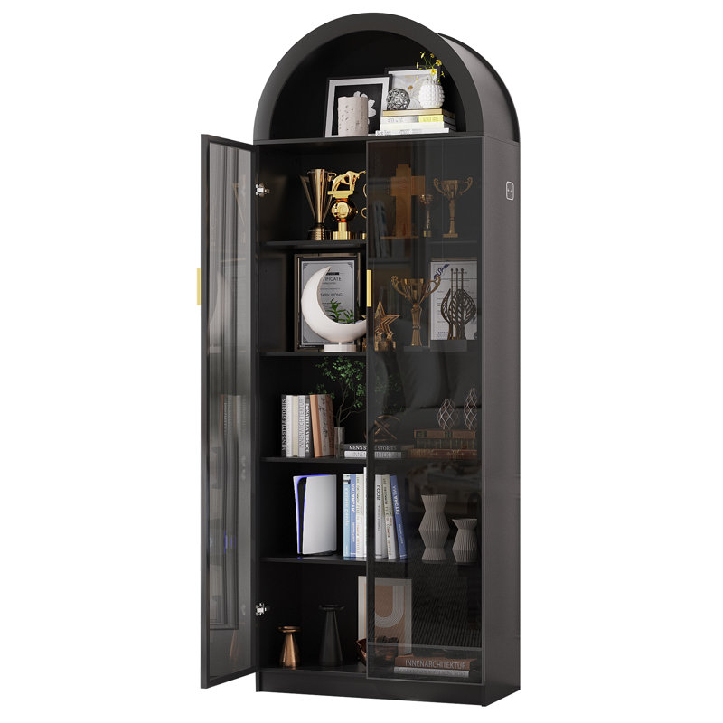Vitrine 76 po, Noir