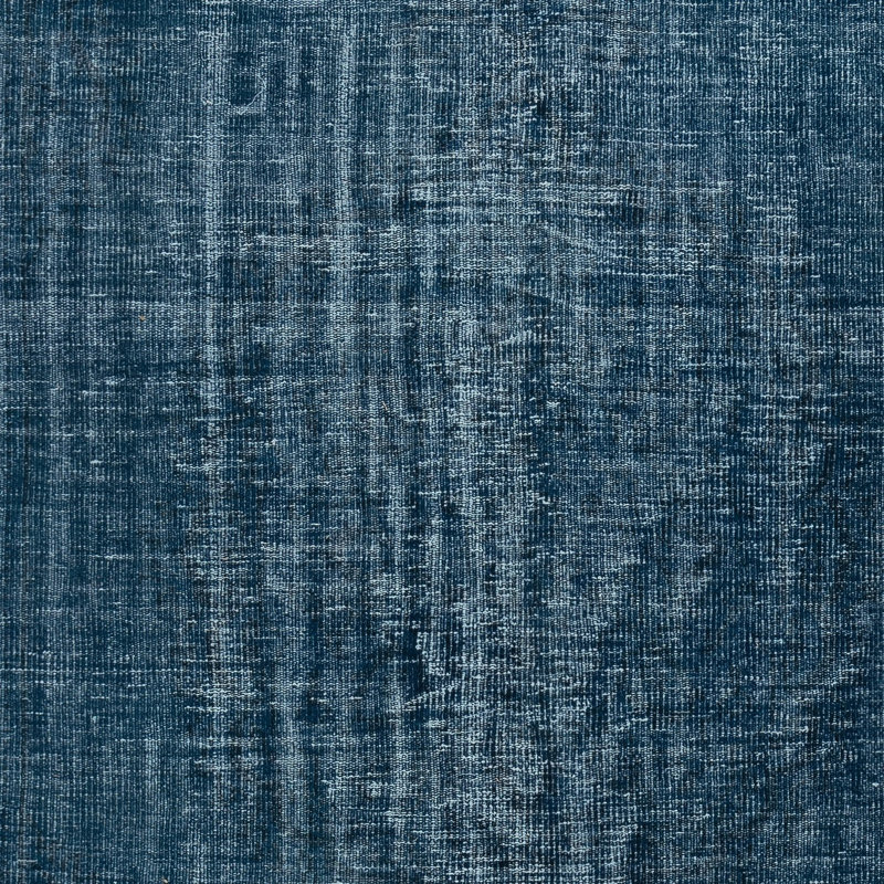 Tapis turc bleu marine uni 5,5 x 9,2 pi