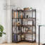145.5cm H x 65cm W Particle Board / Chipboard Bookcase