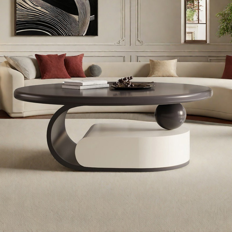 Table basse moderne et minimaliste, H 14,17 po x L 35,43 po x l 35,43 po