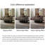 Ensemble de tables basses rondes en marbre italien