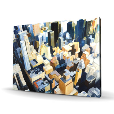Manhattan View Empire State Building Canvas | Home Decor