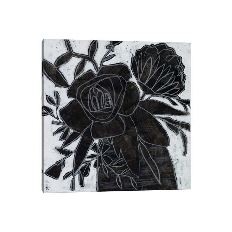 Chalkboard Garden II by June Erica Vess - Wrapped Canvas Print, 30.48cm H x 30.48cm W x 1.905cm D