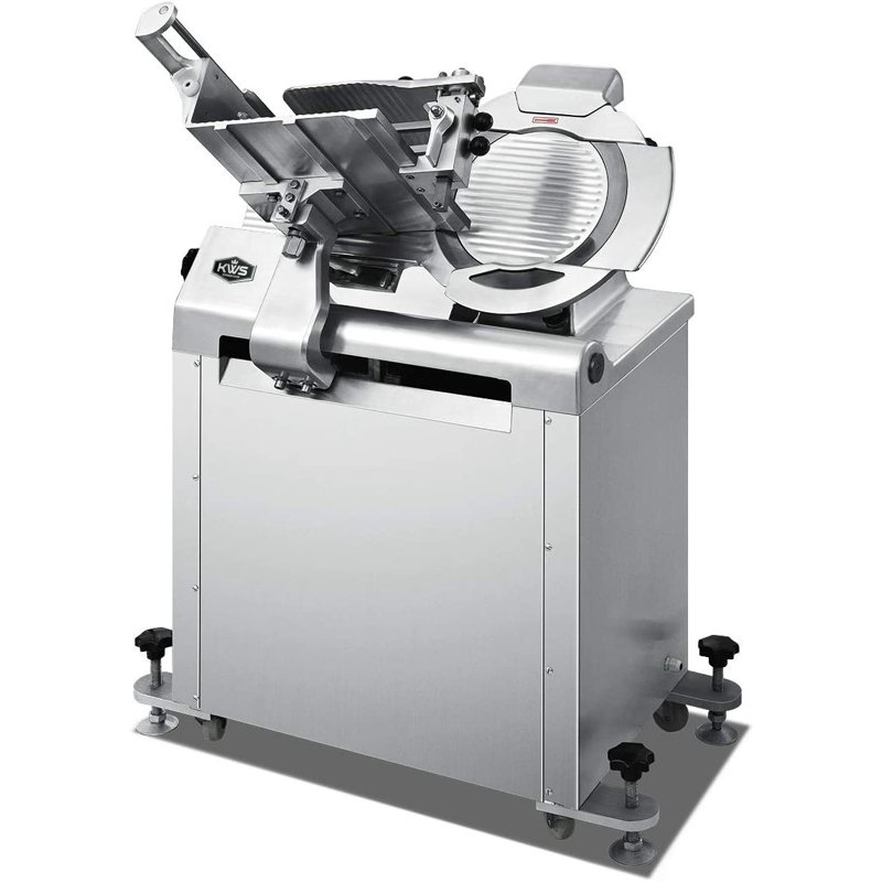 Commercial Stainless Steel Automatic Meat Slicer with Blade Guard