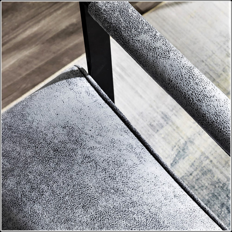 Fauteuil d'appoint Direct Classic Mid Century Modern, Microfibre / microsuède chameau clair