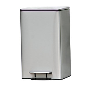 Poubelle à pédale en acier 8 gallons
