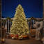 Arbre de Noël vert avec support, non pré-éclairé et pré-éclairé, 14 tailles disponibles-1577673319-1577673315
