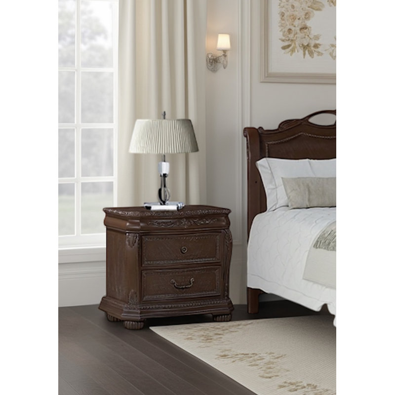 Aguon Nightstand, Euro Truffle