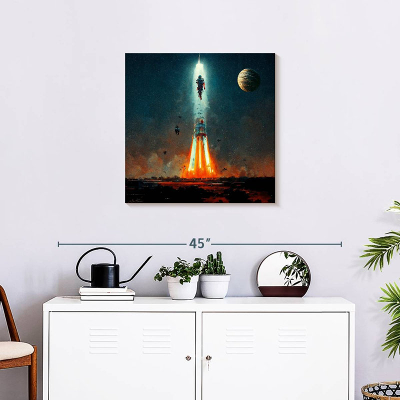 Kelan Go Away, 24" H x 24" W