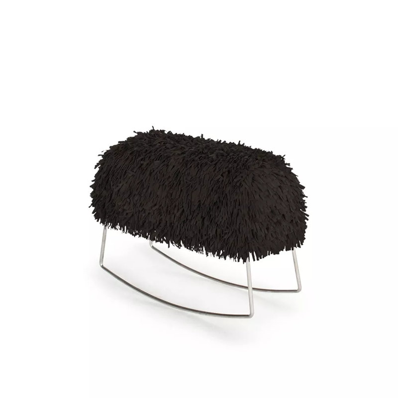 Rocking Stool, Black