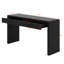 Console courbée avec rangement, table d'entrée en bois avec 2 tiroirs-628206142