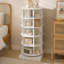 Armoire à chaussures 360 rotative 360 couches 6 couches-133259234-133259232