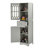 Stylish Bathroom Cabinet With Drawer And Doors, Premium MDF Board, Acrylic Door, Adjustable Shelf, For Bathroom Storage And Decoration.-1098723697