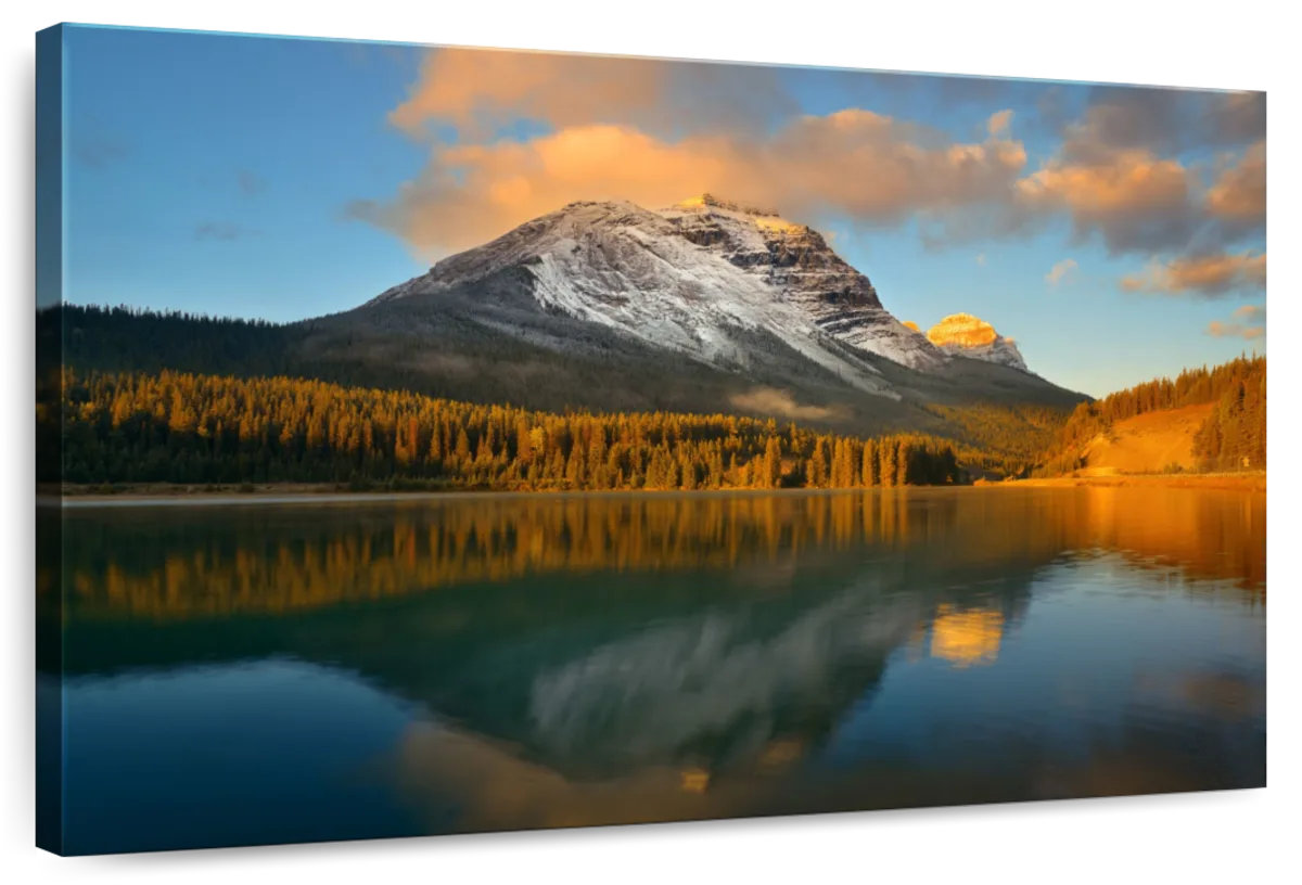 Millwood Pines Alvord Banff Mountain Sunset | Wayfair