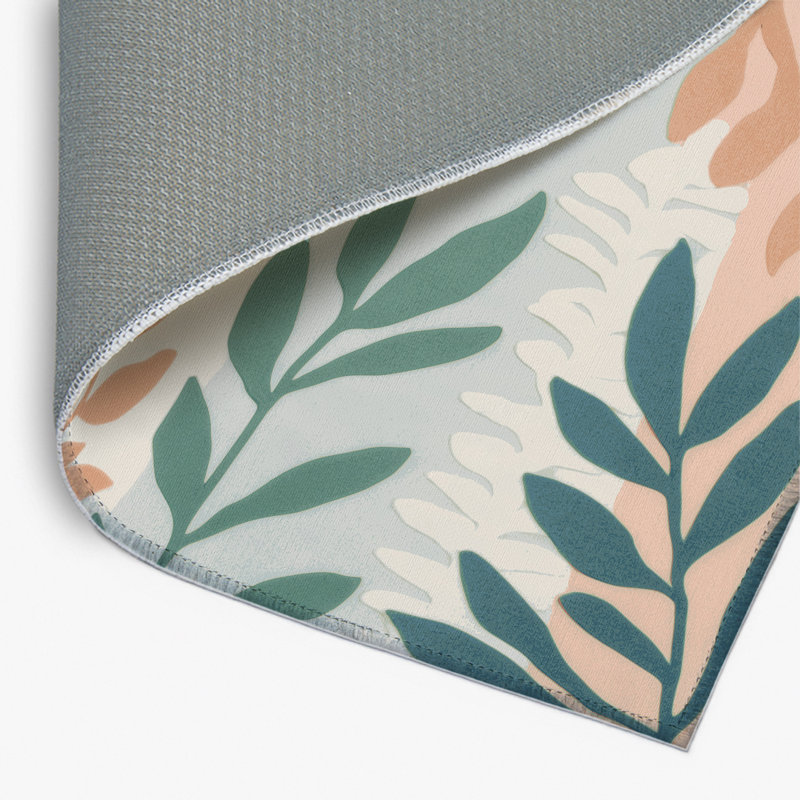 Rustling Leaves Indoor And Outdoor Area Rug, Rectangle 3' x 5'