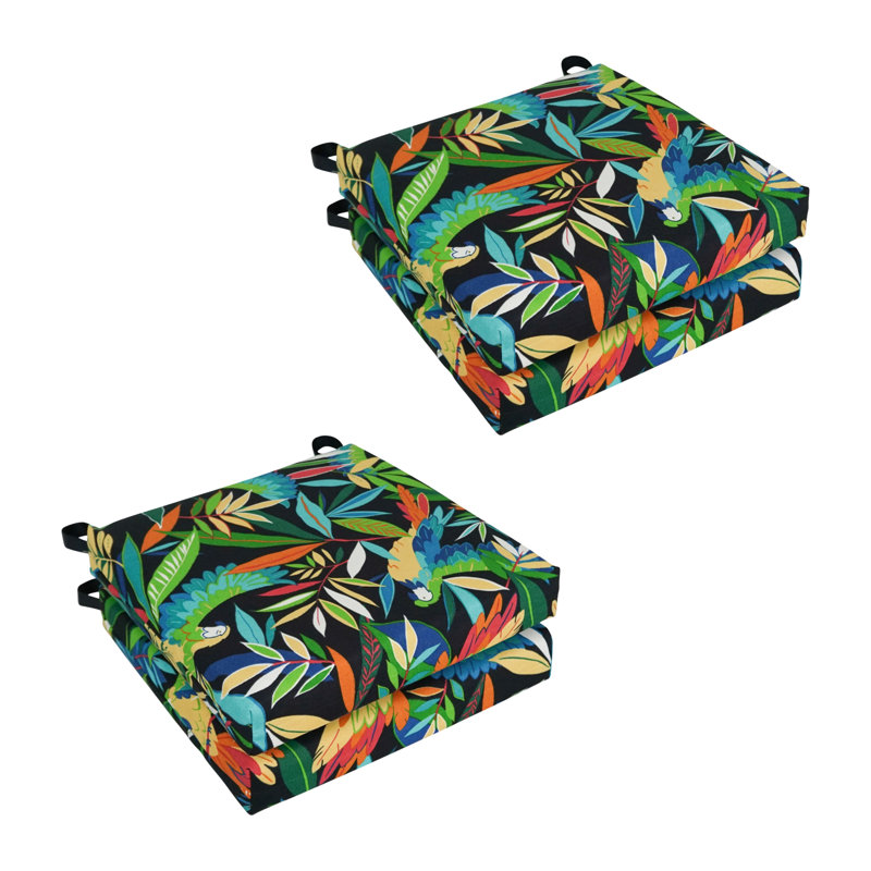 Outdoor 3'' Seat Cushion, Tucuman Ebony