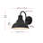Callen Outdoor Wall sconce in Black