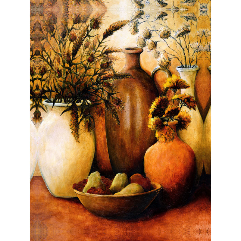 Maria's Still Life 1, H 16 po x l 12 po