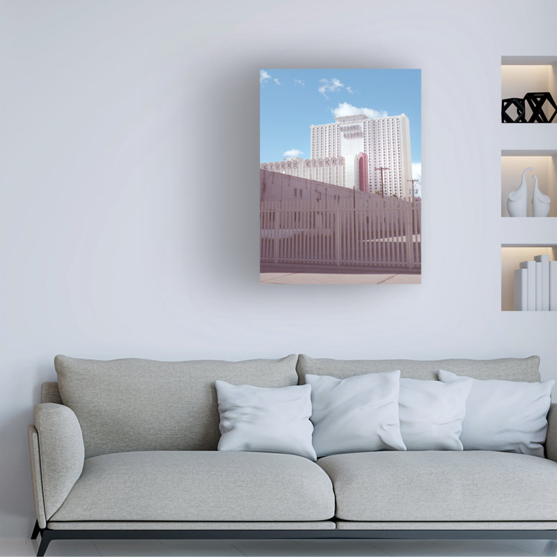 Art sur toile «bolologuf studio III Las Vegas Architecture», H 19 po x l 14 po