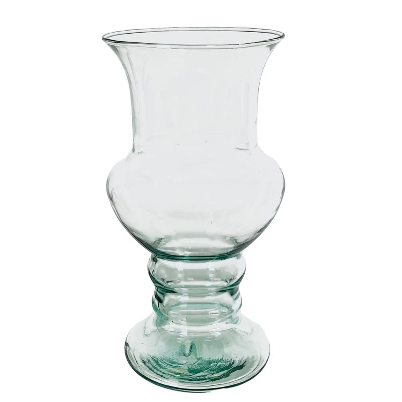 Delwayne Glass Table Vase, 11" H x 5" W x 5" D
