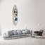 Graffiti Galaxy Surfboard by Katy Hirschfeld - Decorative Surfboard Wall Art Print on Acrylic