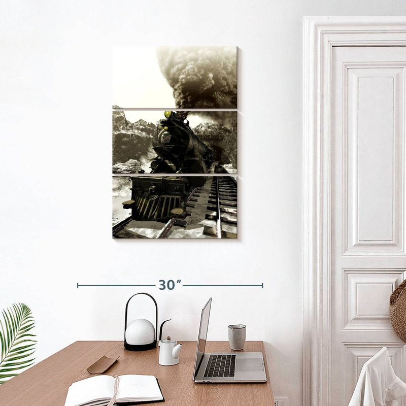 Mehar Railroad Tycoon 3, 32" H x 20" W