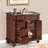 Akishia 36'' Single Bathroom Vanity with Granite Top