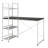 Reversible Smart Workstation Wooden Desk