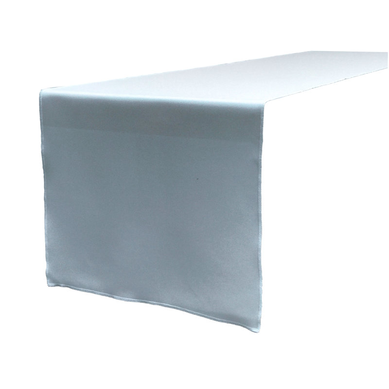 Fisher Solid Colour Table Runner, Light Blue