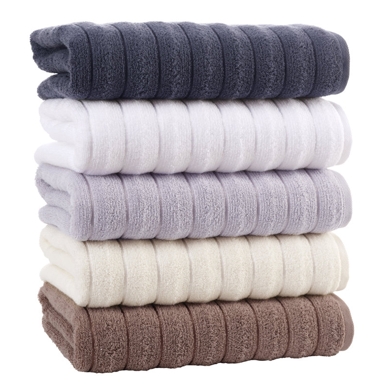 Ensemble de serviettes de toilette en coton turc Rachel, Beige