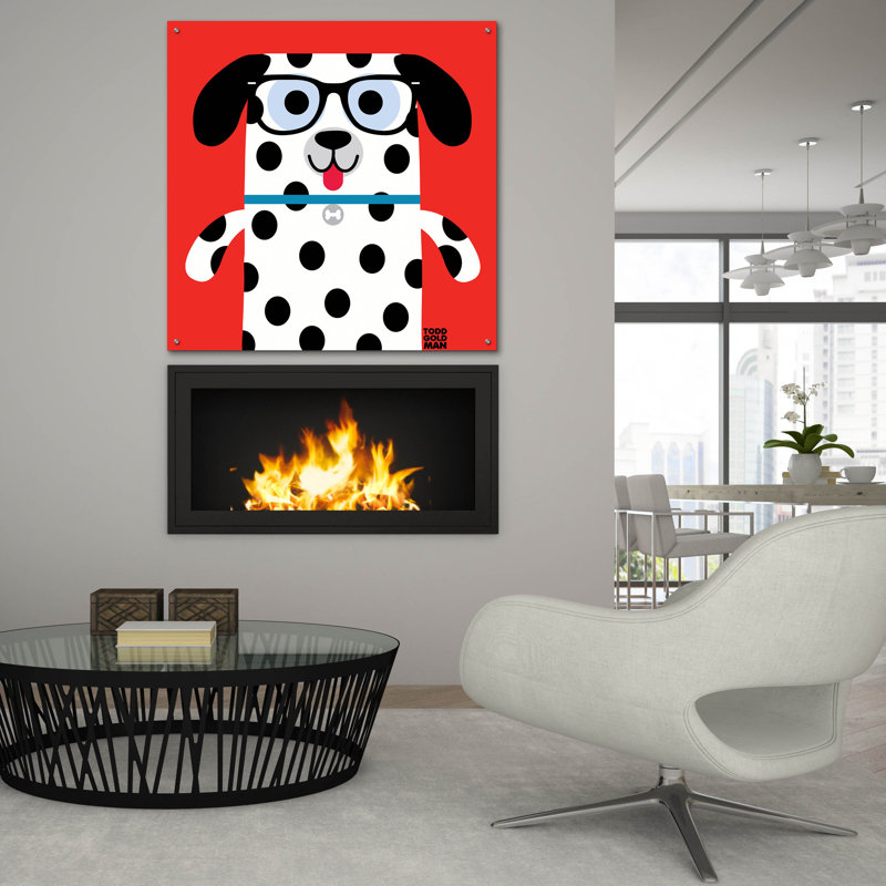 «Bow Wow Dalmation» par Todd Art, H 36 po x l 36 po