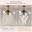 Ventilateur de plafond avec ensemble d'éclairage Kamrynn-863894979