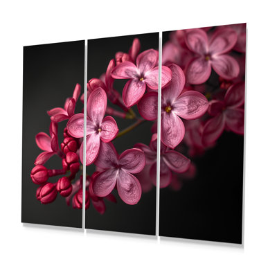 Caughfield - ensemble d'art mural lilas