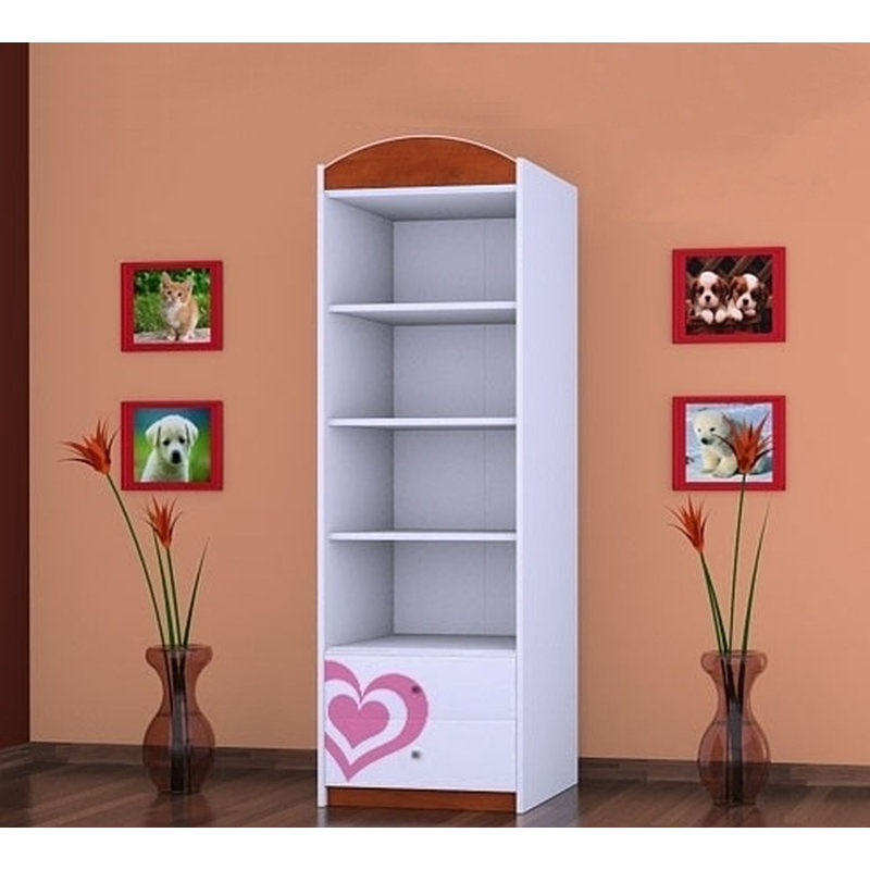 Mccormack 1 Door Wardrobe, Red