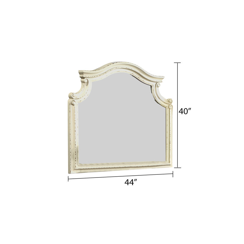 Solid Wood Dresser Mirror