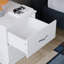 Maybery 2 Drawer Bedside Table-1008690440