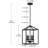 Duygu Dimmable Lantern Geometric Chandelier-957361474