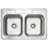 Fine Fixtures Drop-In Stainless Steel Kitchen Sink