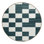 Machine Washable Checkered Beige Area Rug