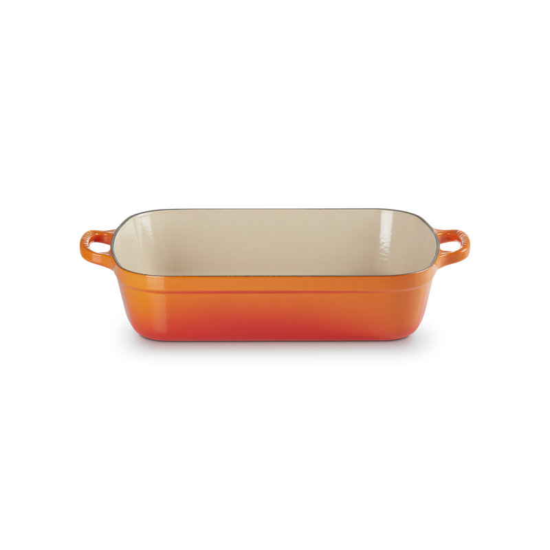 Le Creuset Signature Enameled Cast Iron Roaster, 5.25 qt., Flame