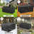 Outdoor Patio Furniture Cover – Waterproof Heavy-Duty Oxford Table & Chair Protector Black