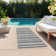 Lovell Washable Striped Indoor / Outdoor Rug