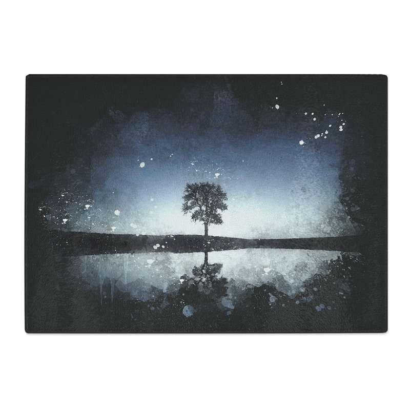 Tree at Dusk Vol.2 Chopping Board, 20cm W x 28.5cm L
