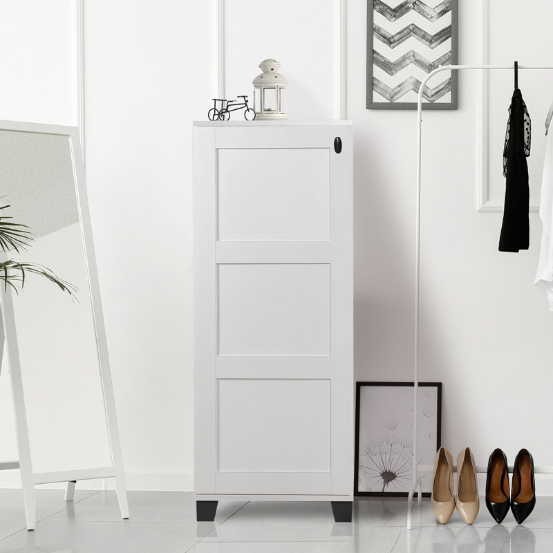 Armoire de rangement pour chaussures 16 paires