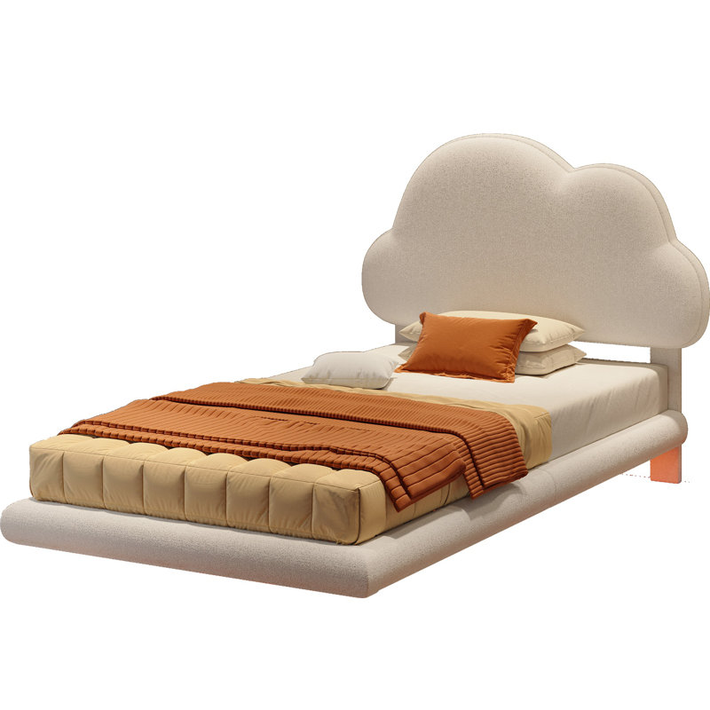 Bed Frames With Cloud Headboard, Twin