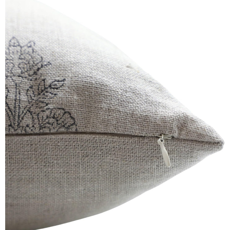Housse de coussin en lin épais Fab Fabine, H 20 po x l 12 po