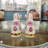 Small Pink Staffordshire Style Bunny Figurines Pair-121598879