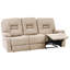 Tanel 3 Seater Fabric Sofa